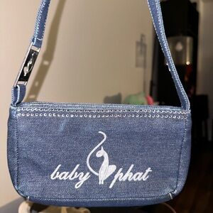 Vintage Baby Phat Mini Denim shoulder bag